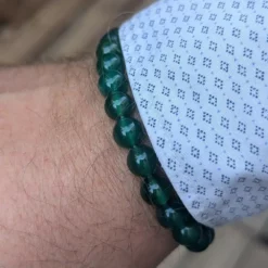 Agate verte en situation