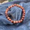 bracelet en cornaline