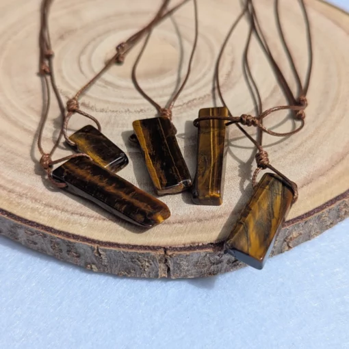 Collier œil de tigre protection – Image 2