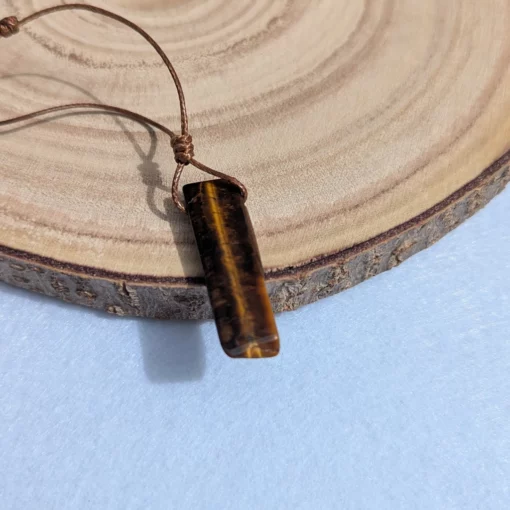 Collier œil de tigre protection – Image 3