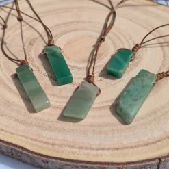 colliers aventurine verte