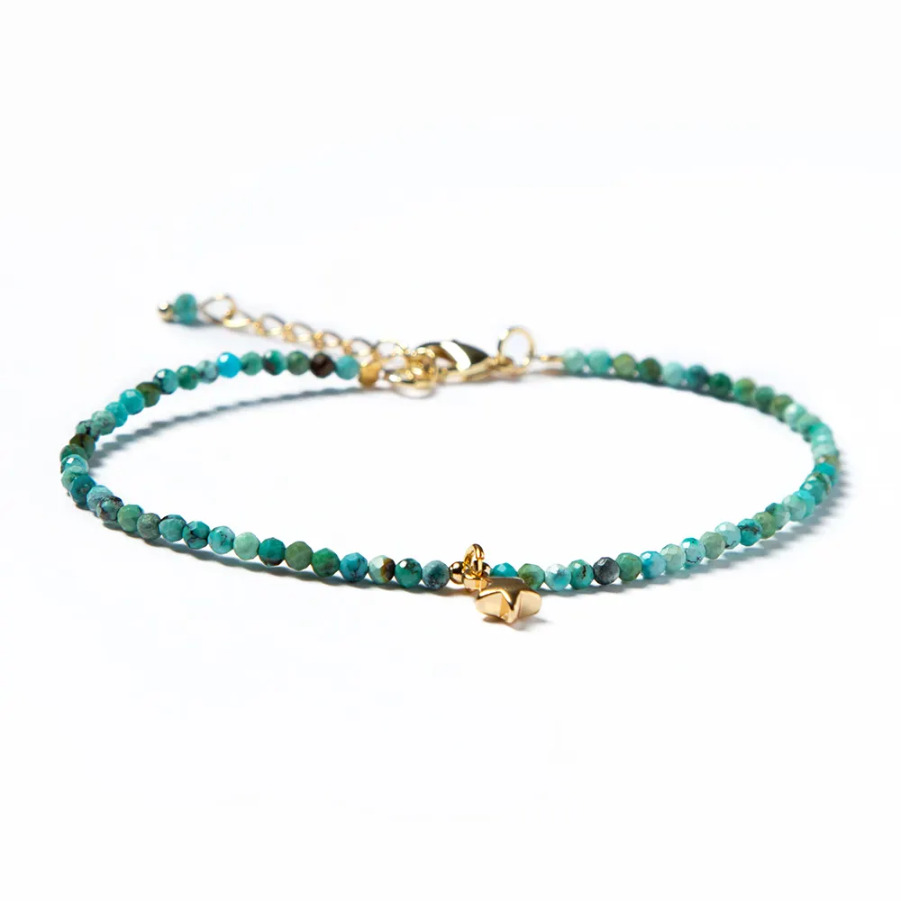 Bracelet en turquoise 3mm