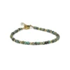 bracelet turquoise 3mm vue face